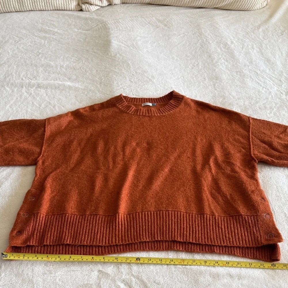 yarn&sea Rust Women's Crew Neck Sweater / XL
